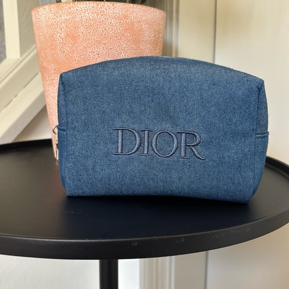 Brand New Denim Dior Zip Pouch Bundle - Picture 2 of 9